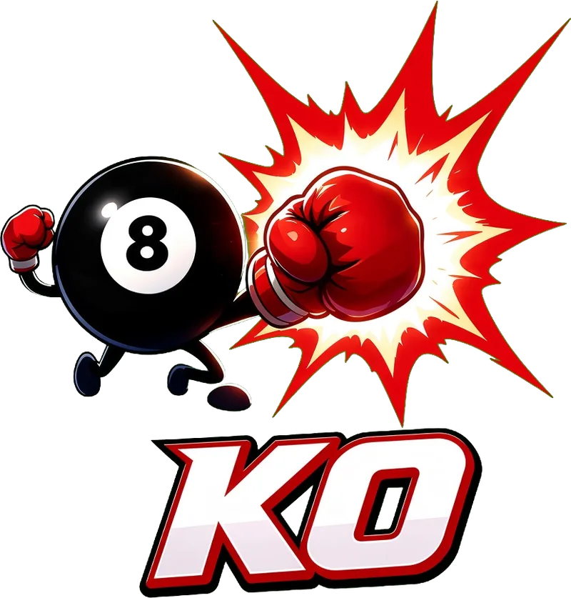 Pool Hustlers KO logo